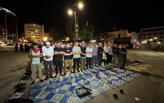 Elazığ'da Filistin'e Destek Gösterisi