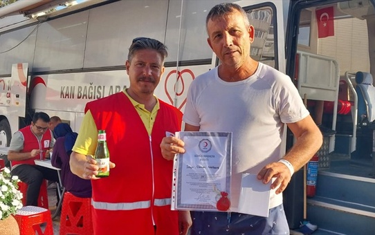 Gelibolu'da Kan Bağışı Kampanyası