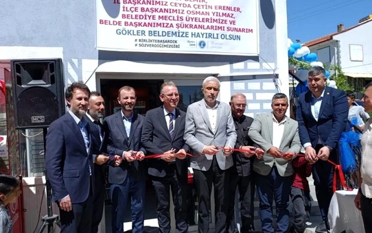 Gökler beldesinde 'Murat Bardakçı Madenci Parkı' dualarla açıldı