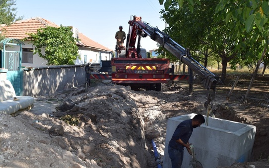Kırşehir'de Su Altyapısı Yenileniyor
