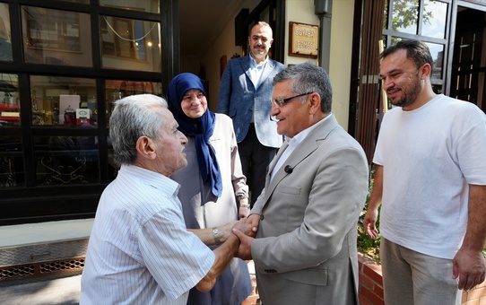 İlin Ahisi Mehmet Gürbüz Ziyaret Edildi