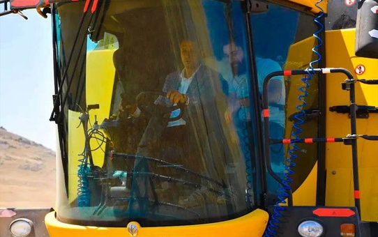 Buğday Hasadı Başladı
