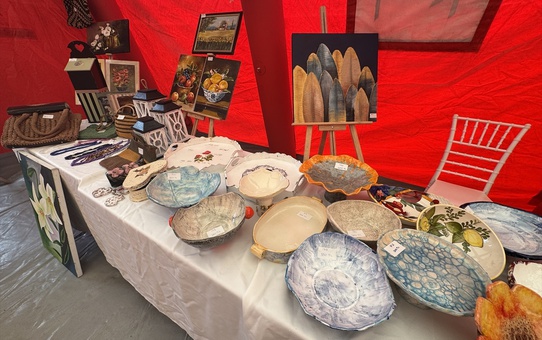Trabzon'da Danışanların Sanat Sergisi