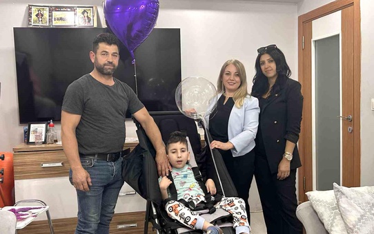 Mehmet Emir'e Engelli Puseti Desteği