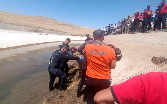 Diyarbakır'da Sulama Kanalında Cansız Bedeni Bulundu