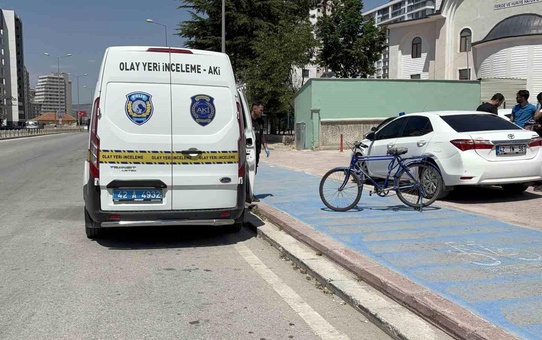 Konya'da Bisikletli Yaşamını Yitirdi
