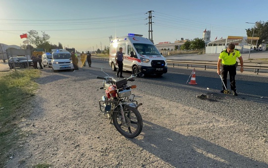 Tekirdağ'da TIR'a Çarpan Motosiklet Sürücüsü Hayatını Kaybetti