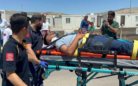 Adıyaman'da Motosiklet Kazası: 1 Yaralı