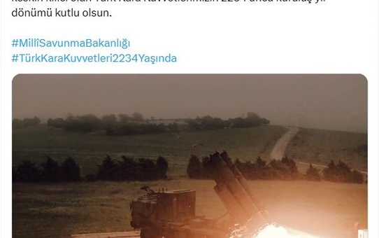 Kara Kuvvetleri'nin 2.234. Yılı Kutlandı