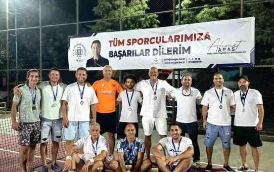 Muğla'da 4. Geleneksel Babalar Günü Tenis Turnuvası Yapıldı