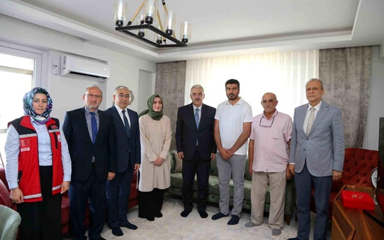 Vali Ayyıldız'dan Gazilere Ziyaret