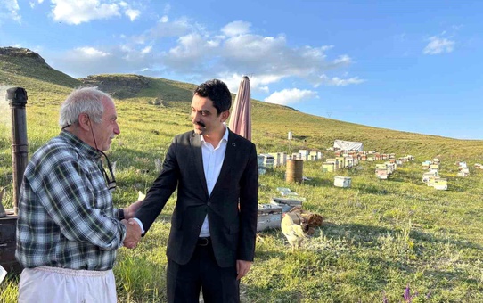 Kaymakam Tutal Arıcılığı Ziyaret Etti