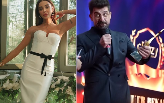 Ödül gecesinde ortalık karıştı! Lokman İn, Özge Ulusoy'u dolandırıcılıkla suçladı!