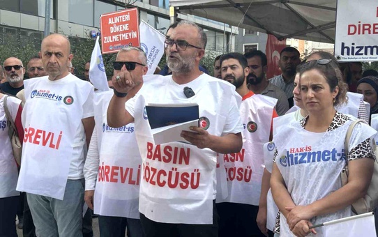 Van'da İşten Çıkarmalara Tepki