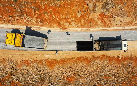 Malatya'da Kırsal Yollar Yenileniyor