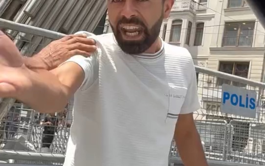 Beyoğlu'nda Trafik Tartışması