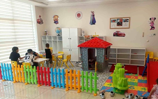 Beyşehir Adliyesi'nde Çocuklar için Oyun Alanı