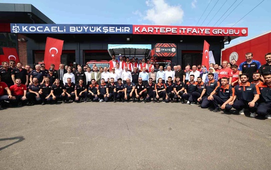 Kocaeli Büyükşehir Belediyesi'nden Modern İtfaiye Binası