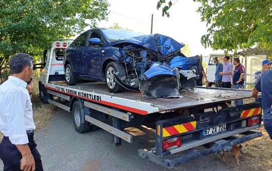 Zonguldak'ta Trafik Kazası: 4 Yaralı