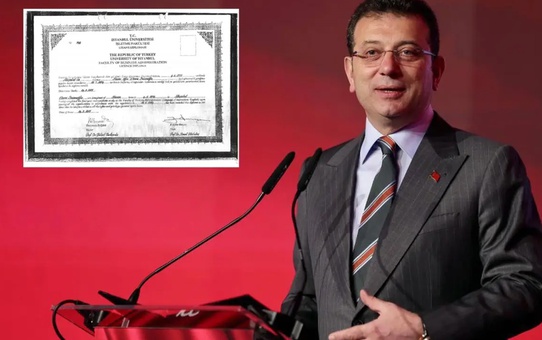 İmamoğlu ve 27 kişinin diplomaları YÖKSİS'ten silindi