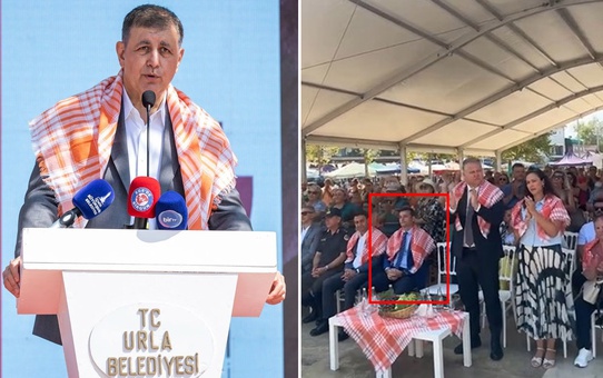 Şenlikte büyük kriz: Cemil Tugay 'Alkışlayın' dedi, kaymakam istifini bozmadı