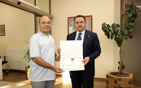 Polis Memuru Nuri Kaya Emekli Oldu