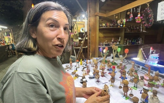 Ceviz Kabuklarından Sanat Eserleri
