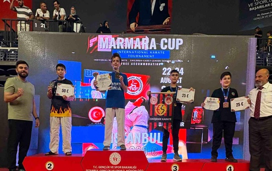 Mehmet İçen Marmara Cup'ta İkincilik elde etti