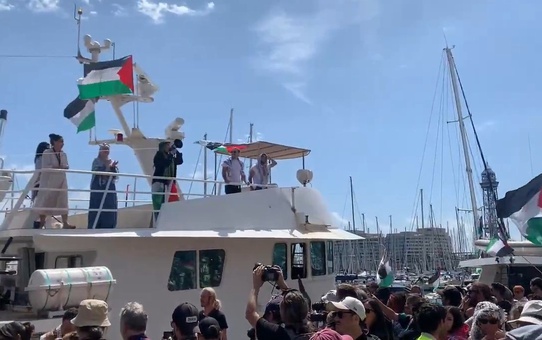 Küresel Sumud Filosu Gazze'ye Yola Çıktı