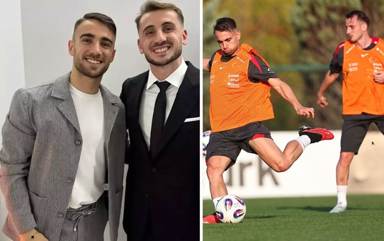 En mutlu gününde bile yanındaydı! Yunus'tan Kerem'e olay hareket
