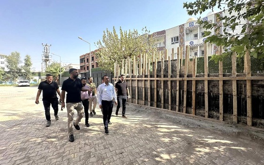 Kaymakam Partal, Silopi'de Çalışmaları İnceledi