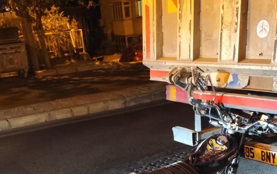 Motosiklet Kazasında Bir Ölü