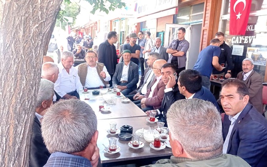 Selami Altınok Tekman'da Taziye Ziyareti