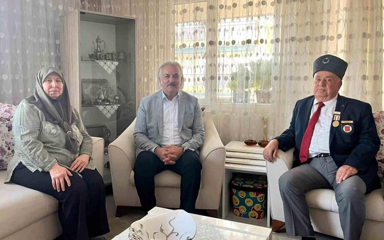 Söke Kaymakamı'ndan Gazilere Ziyaret