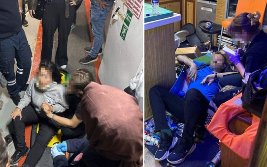 Boğaz'da korku dolu anlar: Yolcu motoru ile kuru yük gemisi çarpıştı! Çok sayıda yaralı var