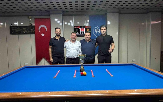 Erciyes 3 Bant Bilardo Şampiyonası Tamamlandı