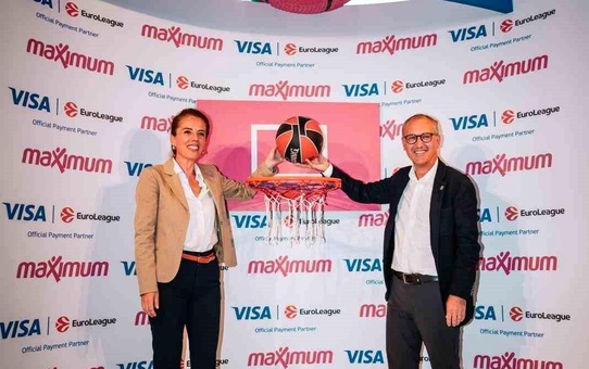 Maximum, EuroLeague'de Visa ile İş Birliği Kurdu