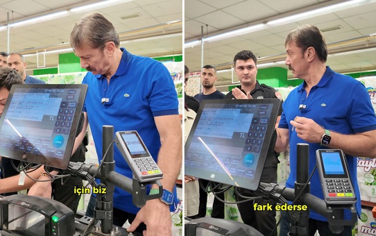 Zincir markette vatandaşa akılalmaz tuzak: Belediye başkanı fark etti