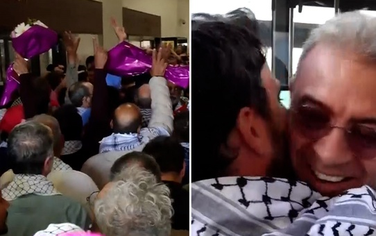Sumud Filosu aktivistlerine İstanbul'da coşkulu karşılama! İşte o anlar