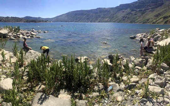 Nemrut Gölü'nde Ateş Yakana Ceza