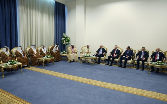 Erdoğan, Mısır'da BAE Veliaht Prensi ile Görüştü