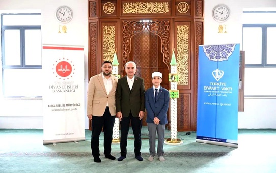 Kur'an Kursları Hafızlık Yarışması Türkiye Finali Kırklareli'nde Yapıldı