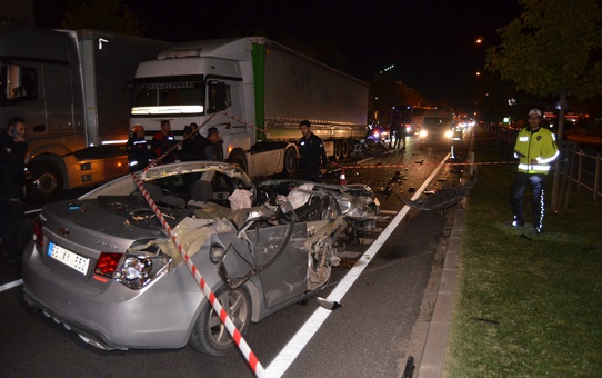 Aksaray'da Alkol ve Hız Cana Mal Oldu