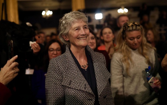 İrlanda'da yeni cumhurbaşkanı Catherine Connolly oldu
