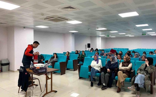 AFAD'dan Öğrencilere Acil Durum Eğitimi