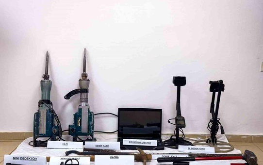 Adıyaman'da Kaçak Kazı Operasyonu