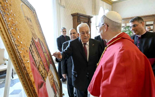 Abbas'tan Papa ile Çözüm Vurgusu