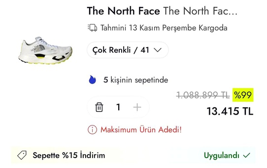 Bu bir reklam değil uyarı! Milyonluk ayakkabıyı 13 bine indirdiler