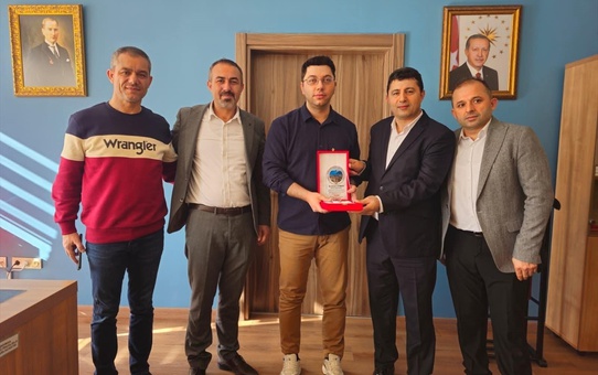 Almus Kaymakamı'na Ziyaret