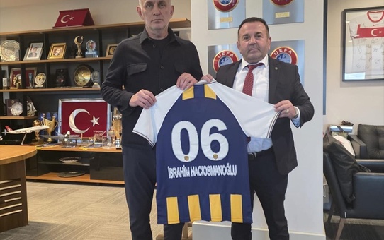 Ankaragücü Başkanı TFF'yi Ziyaret Etti